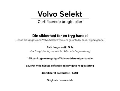 Volvo EC40 Extended Range Black Edition billede 2