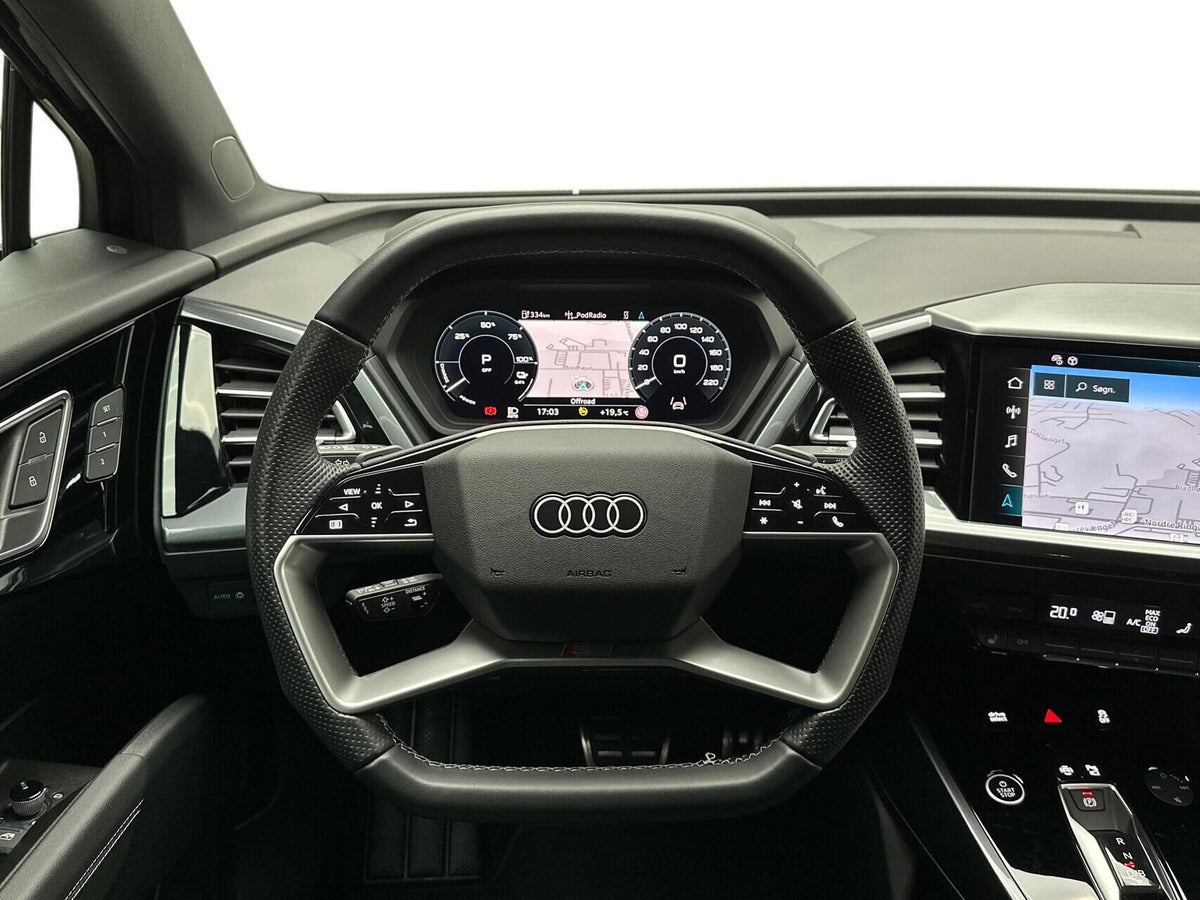 Audi Q4 e-tron S-line Sportback quattro billede 9