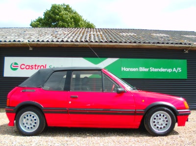 Peugeot 205 1,6 CTi Cabriolet 2d