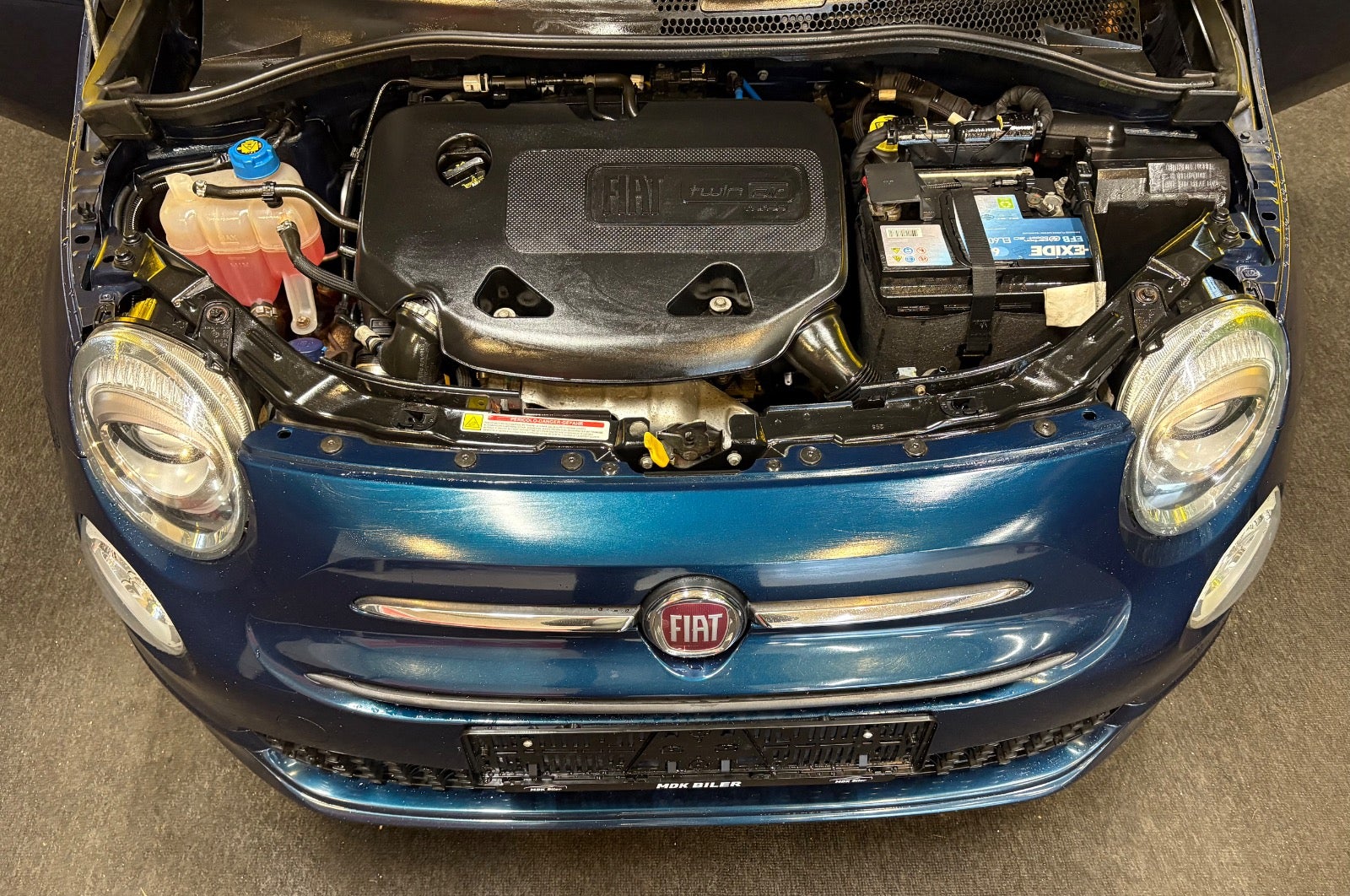 Billede af Fiat 500 0,9 TwinAir 80 Beauty Blue