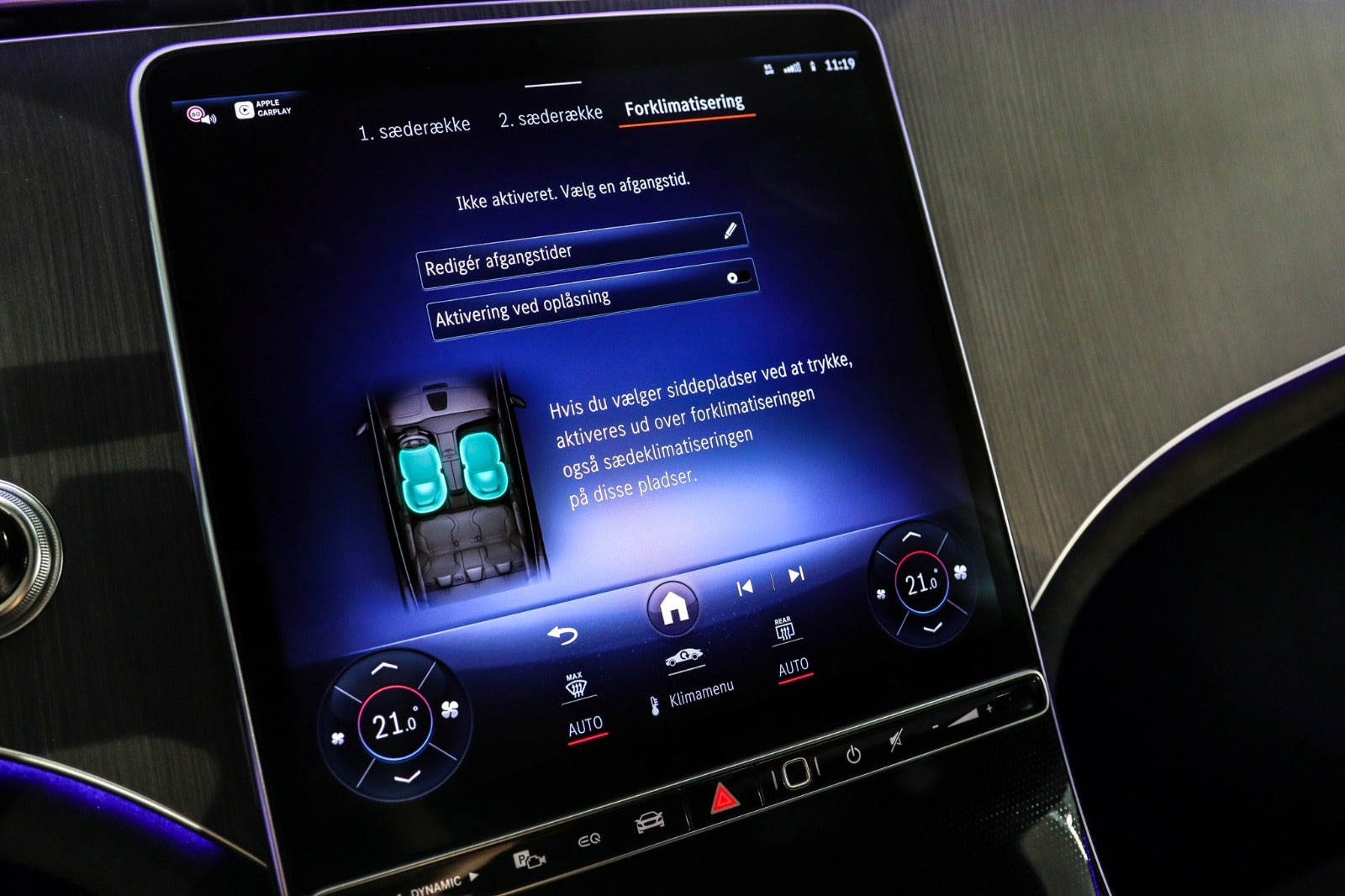 Billede af Mercedes EQE350+  AMG Line Premium