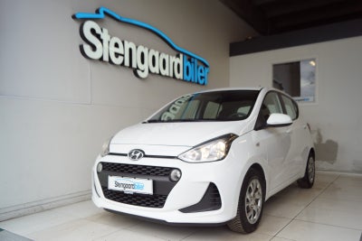 Hyundai i10 1,0 Trend Benzin modelår 2019 km 91000 Hvid nysynet ABS airbag startspærre servostyring,