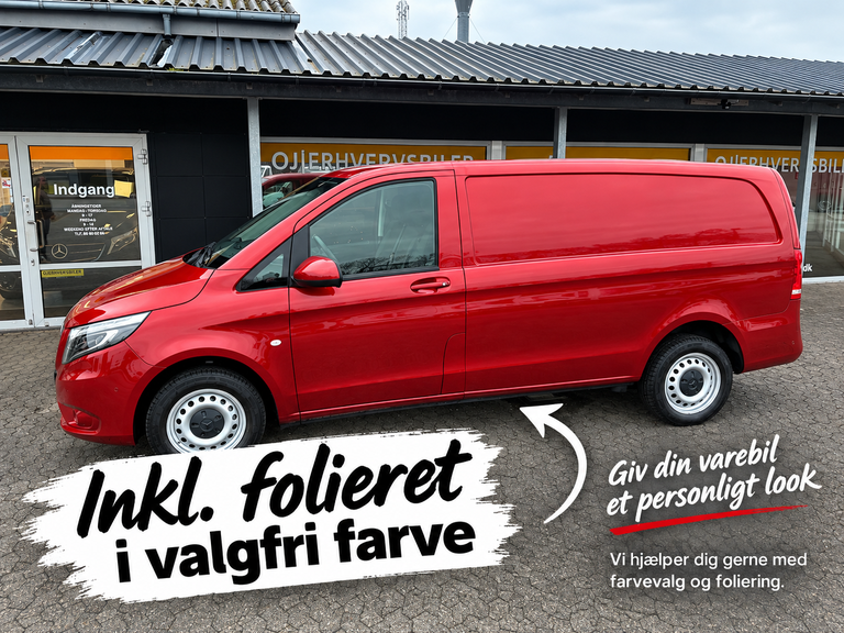 Mercedes Vito 114 CDi Kassevogn aut. L RWD