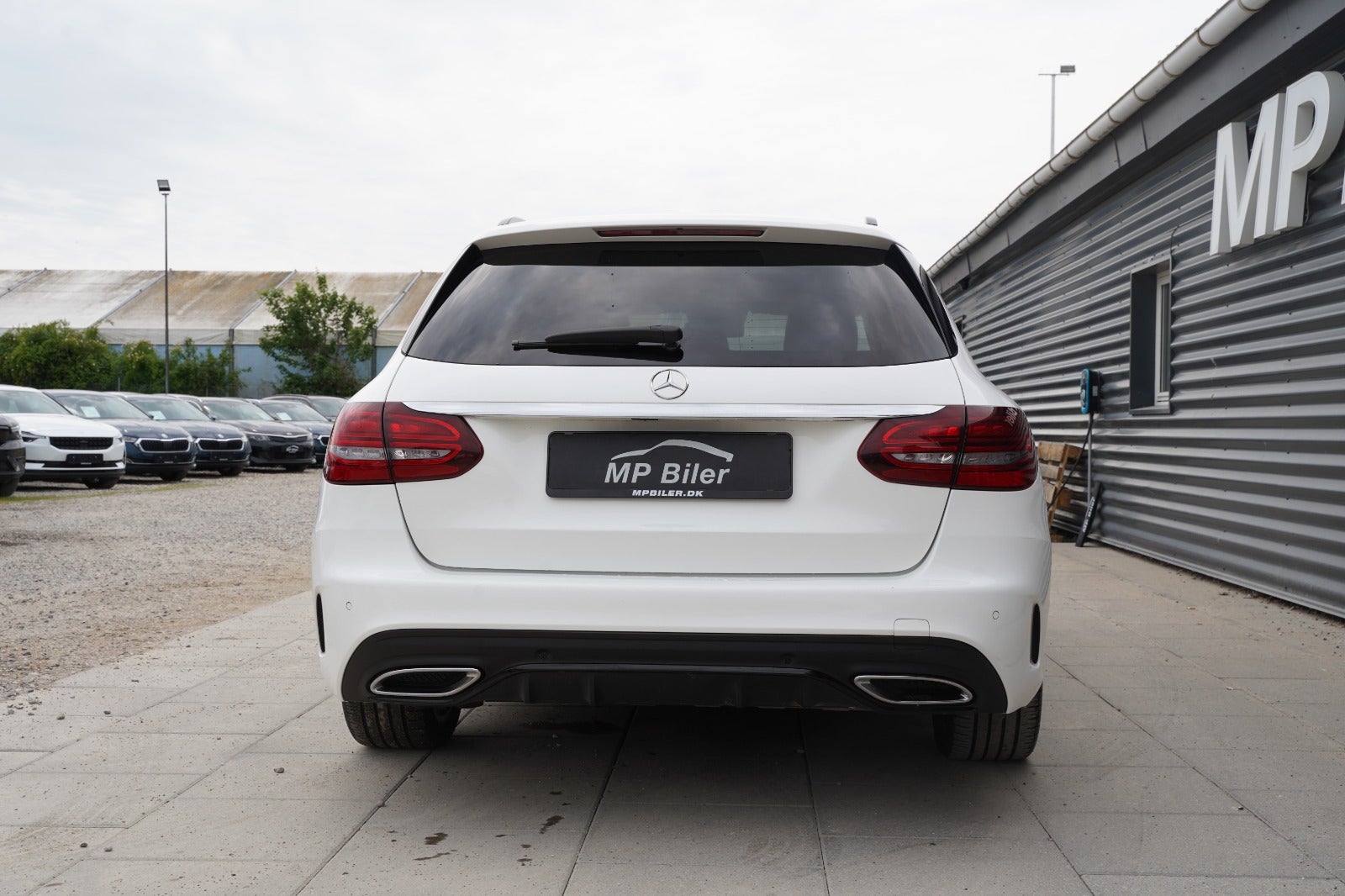 Billede af Mercedes C220 d 2,0 AMG Line Night Edition stc. aut. 4Matic