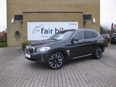 BMW iX3  Charged El aut. Automatgear modelår 2021 km 56000 Koksmetal ABS airbag, SKAL VI HANDLE? Kom