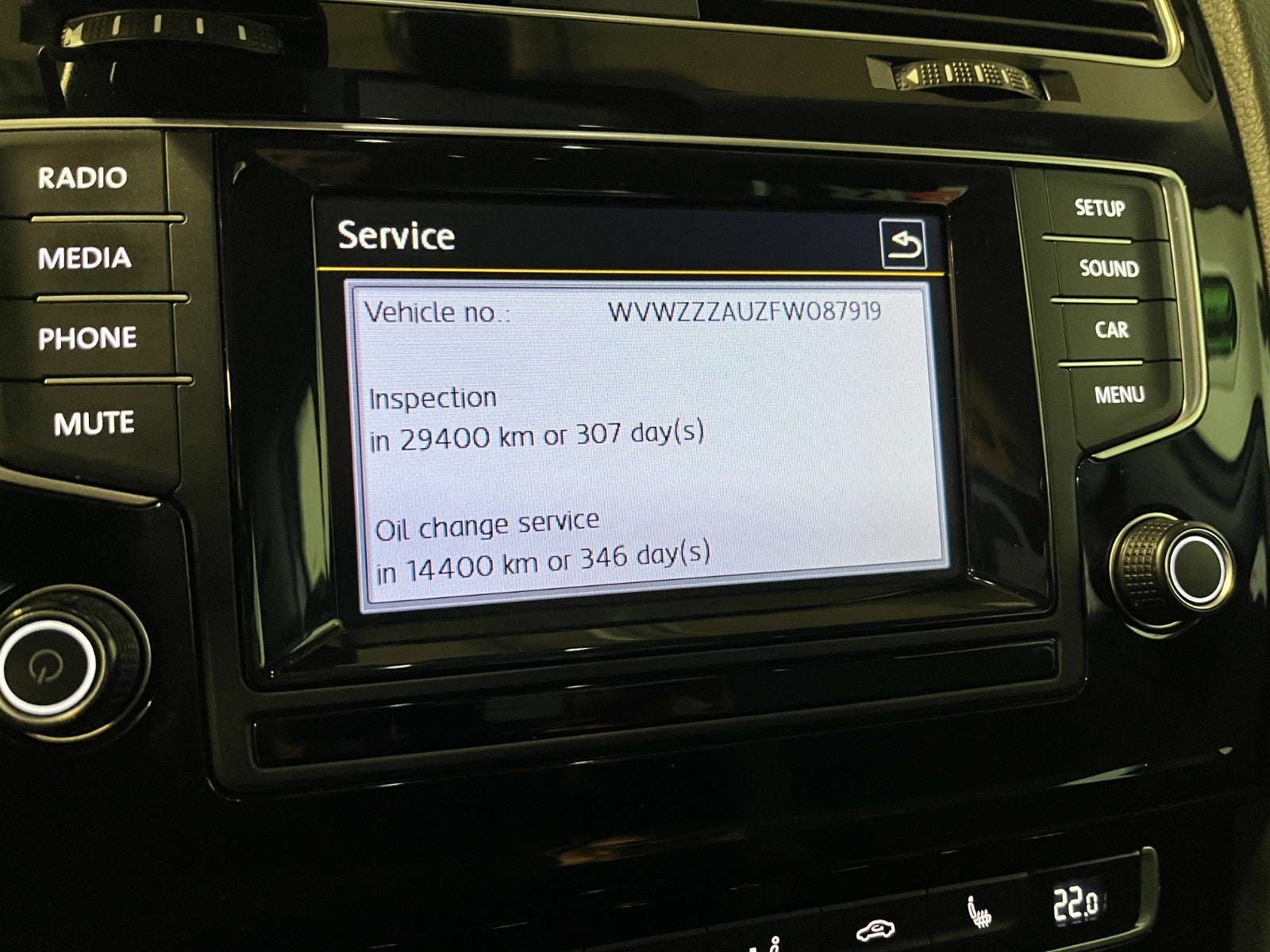 Billede af VW Golf VII 1,4 TSi 140 Highline BMT