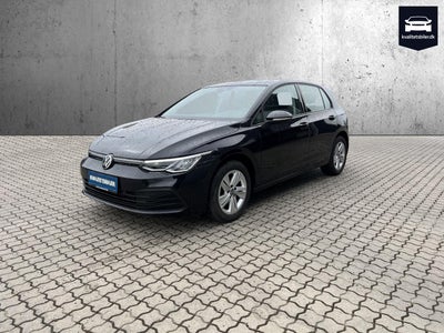 VW Golf VIII 1,5 TSi 130 Life Benzin modelår 2020 km 55000 Sort klimaanlæg ABS airbag centrallås ser