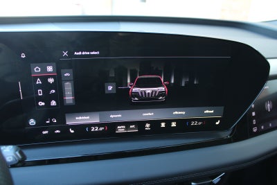 Audi Q6 e-tron S-line performance