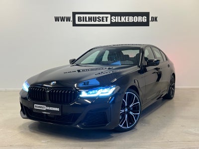 BMW 520d 2,0 M-Sport aut. Diesel aut. Automatgear modelår 2022 km 88000 ABS airbag, ✅ M-sport ekster