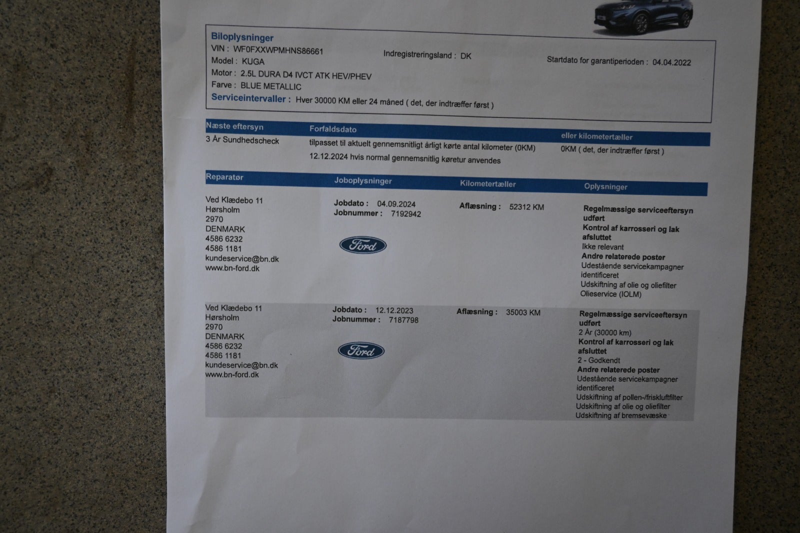 Ford Kuga PHEV ST-Line X CVT