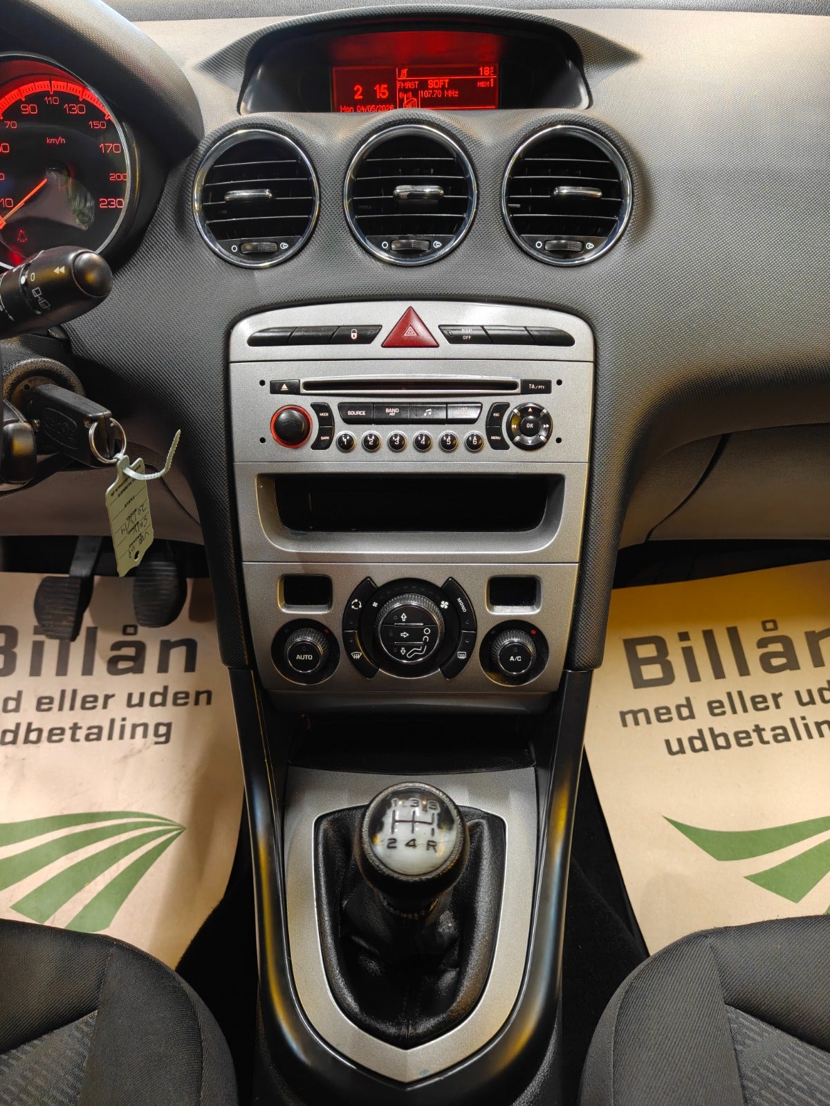 Billede af Peugeot 308 1,6 VTi Comfort+ stc.