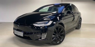 Tesla Model X  Long Range AWD El 4x4 4x4 aut. Automatgear modelår 2020 km 117000 træk nysynet ABS ai