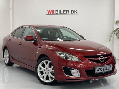 Mazda 6 2,0 Sport Benzin modelår 2010 km 247000 Rødmetal nysynet klimaanlæg ABS airbag servostyring,