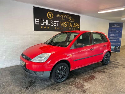 Ford Fiesta 1,3 Ambiente Benzin modelår 2005 km 209000 Rød ABS airbag, 🟡Super fin og velkørende For