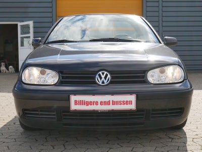VW Golf IV 1,6 Trendline Cabriolet Benzin modelår 2001 km 133000 ABS airbag centrallås, NYSYNET OG K