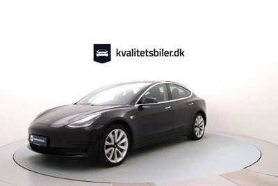 Tesla Model 3  Standard Range+ RWD El aut. Automatgear modelår 2019 km 114000 Sort træk nysynet klim