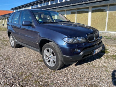 BMW X5 3,0 D Steptr. Diesel 4x4 4x4 aut. Automatgear modelår 2006 km 327000 Mørkblåmetal nysynet kli