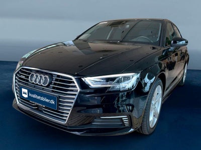 Audi A3 40 TFSi e Sportback S-tr. Benzin aut. Automatgear modelår 2020 km 37000 Sort klimaanlæg ABS 