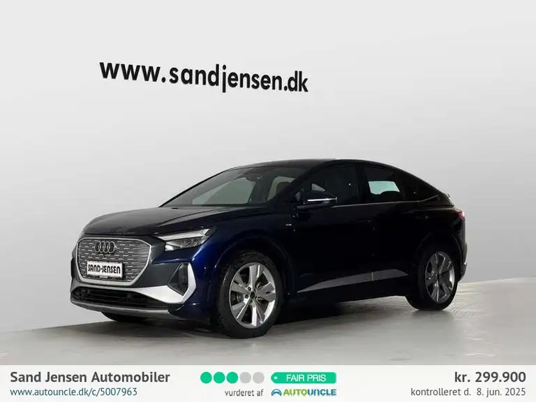 Audi Q4 e-tron S-line Sportback