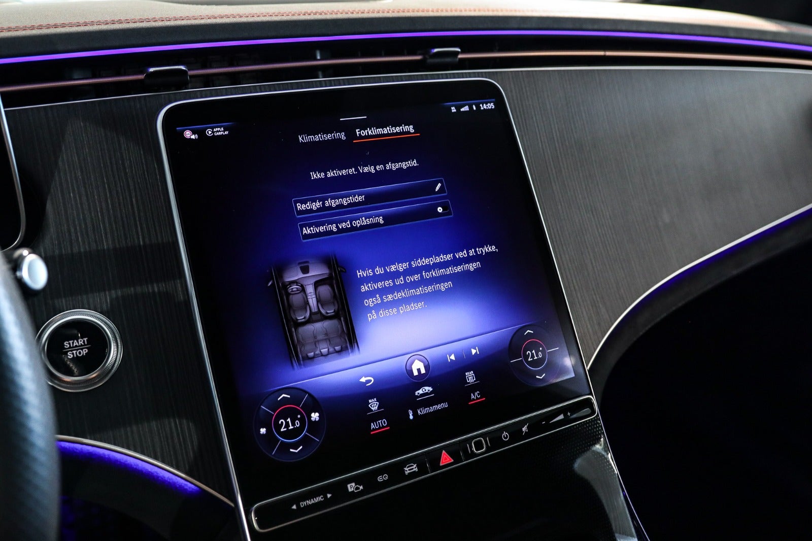 Billede af Mercedes EQE350  AMG Edition