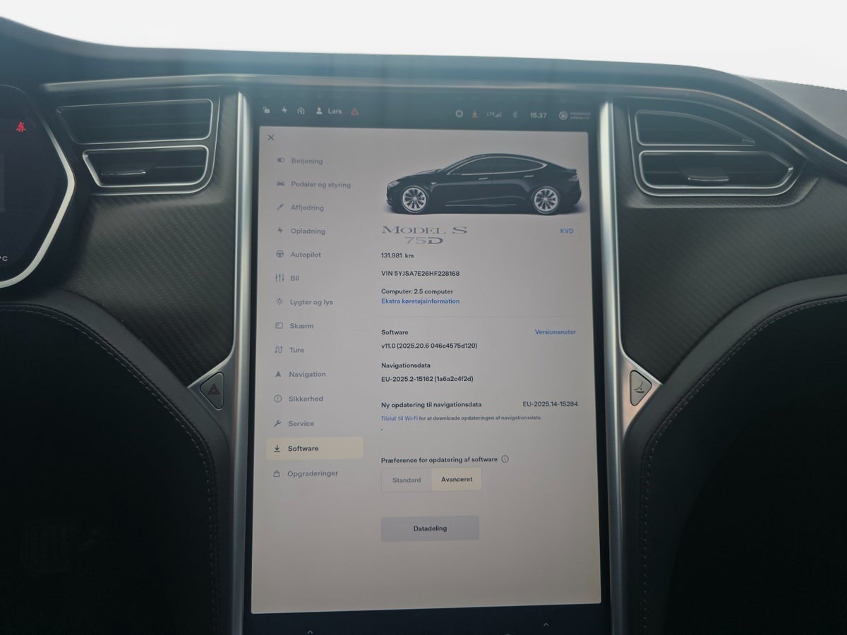 Billede af Tesla Model S  75D