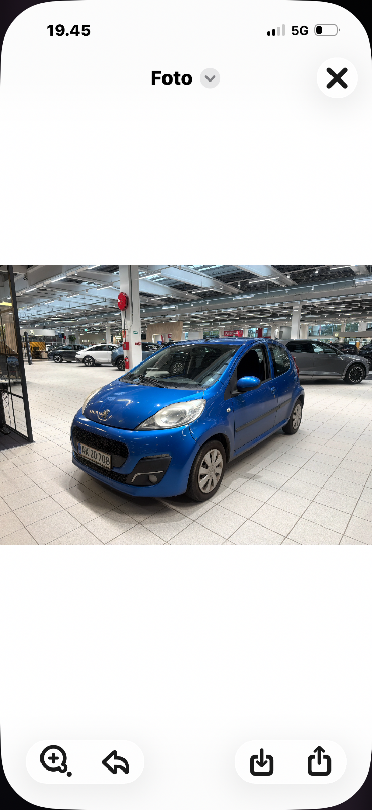 Peugeot 107 Active - billede 2