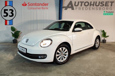 VW The Beetle 1,2 TSi 105 Design Benzin modelår 2012 km 99900 Hvidmetal nysynet klimaanlæg ABS airba