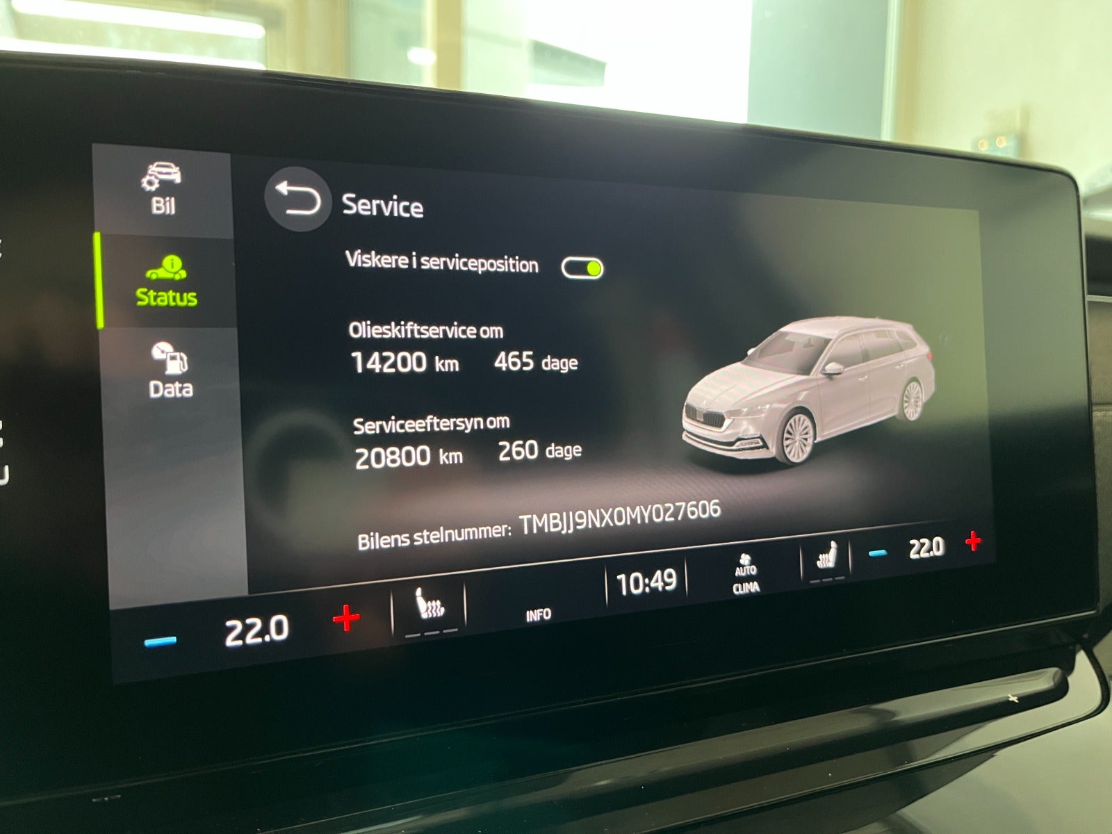 Billede af Skoda Octavia 2,0 TDi 150 Style Combi DSG