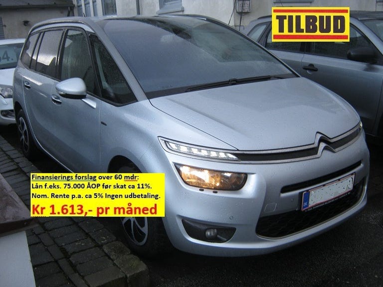 Citroën Grand C4 Picasso e-HDi 150 Exclusive aut. 7prs