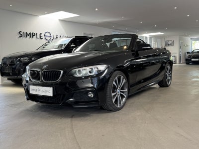 BMW 220i 2,0 Cabriolet M-Sport aut. 2d