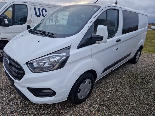 Ford Transit Custom 300L 2,0 TDCi 130 Trend Mandskabsvogn