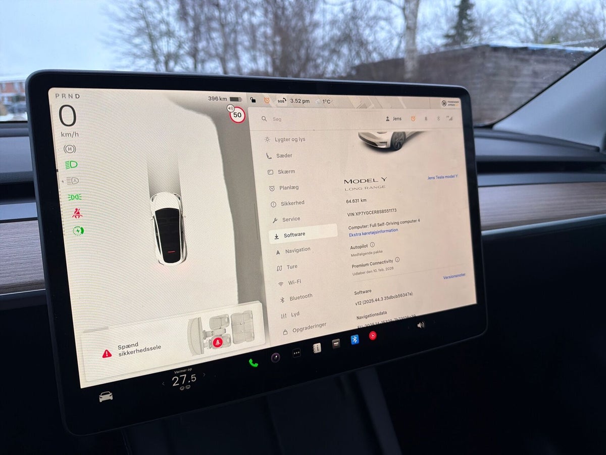 Tesla Model Y Long Range RWD billede 19