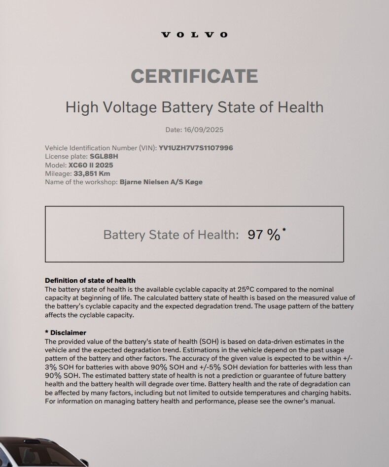 Volvo XC60 T8 ReCharge Ultimate Dark aut. AWD billede 5