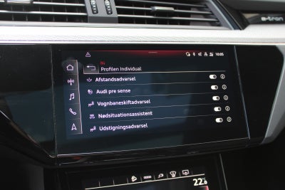 Audi e-tron Black Edition S-line Sportback quattro