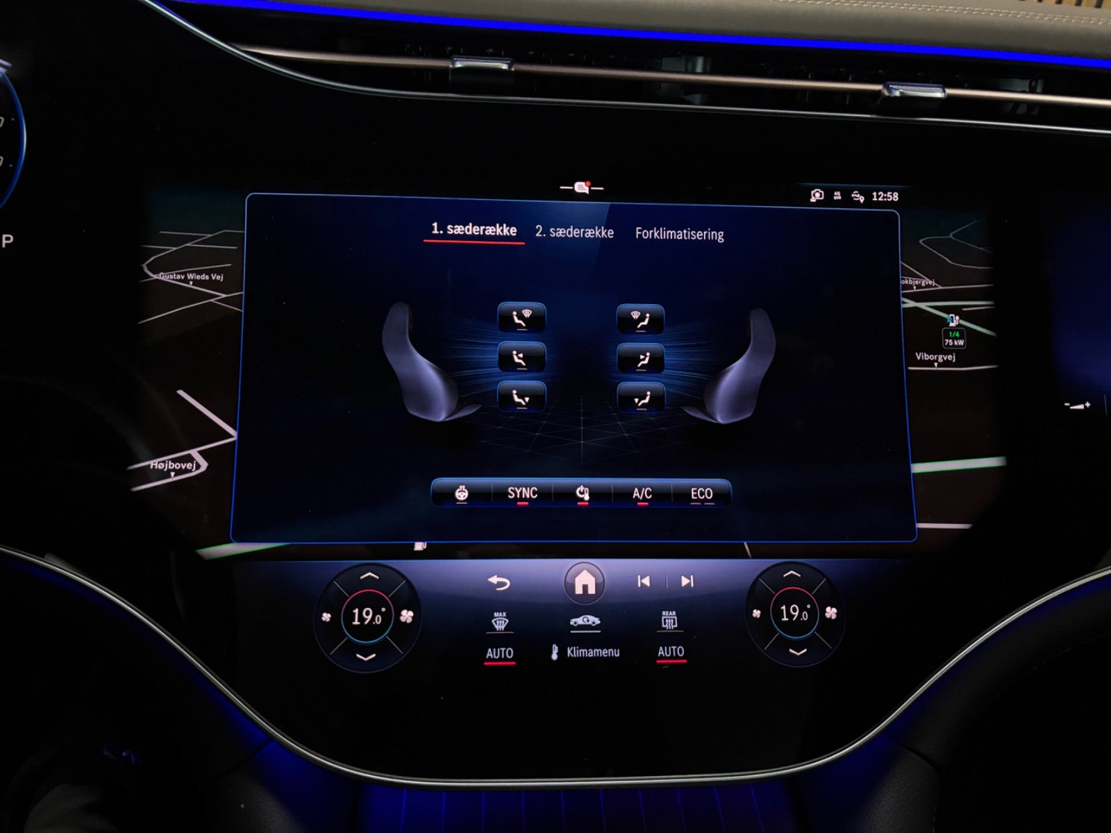 Billede af Mercedes EQS580  AMG Line 4Matic