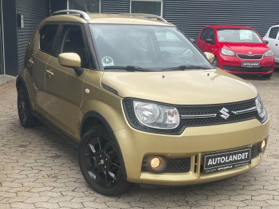 Suzuki Ignis 1,2 Dualjet Active AGS Benzin aut. Automatgear modelår 2018 km 123000 Guldmetal ABS air