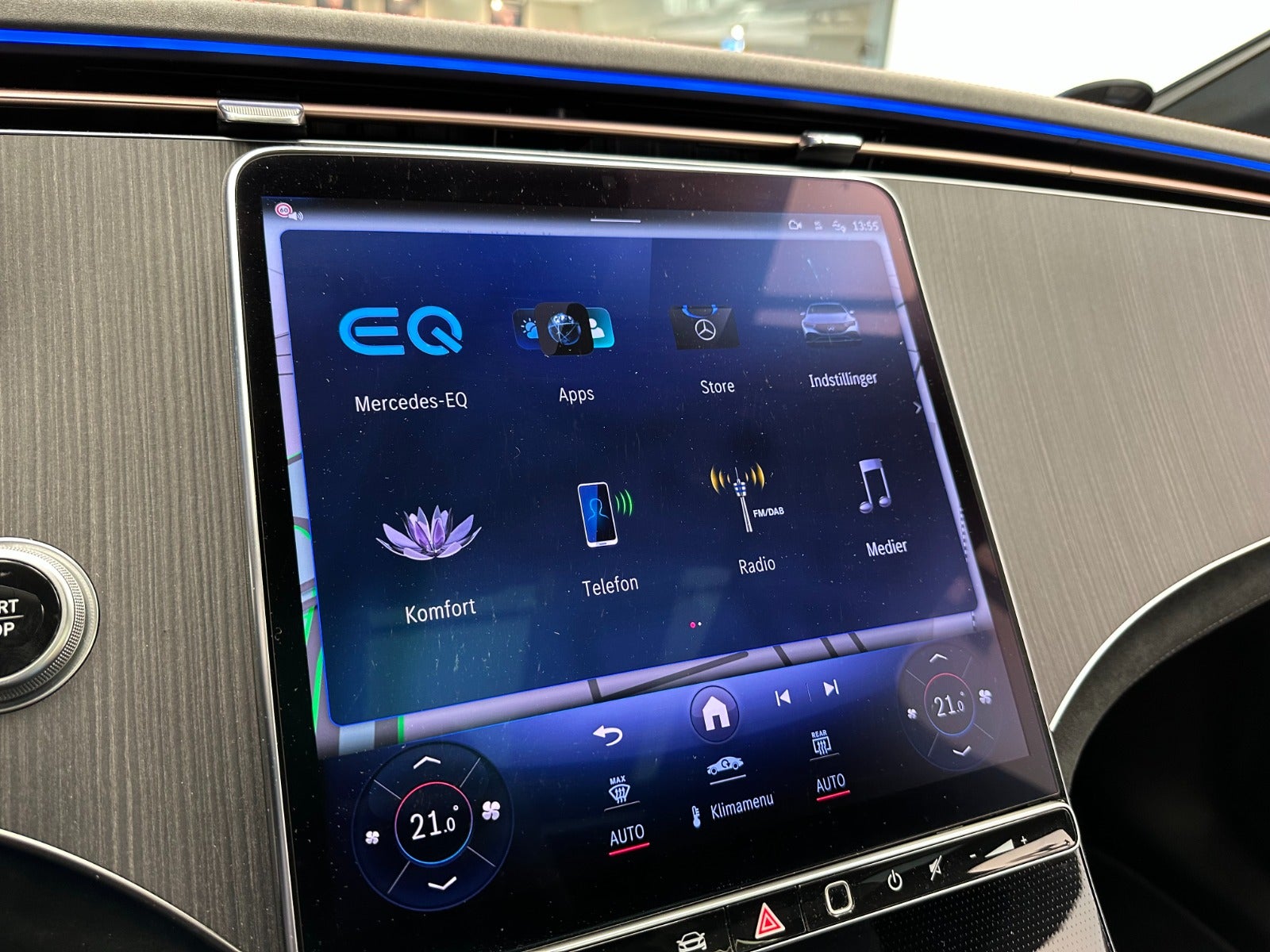 Billede af Mercedes EQE350  AMG Line