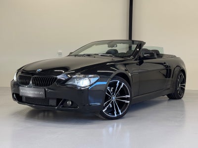 BMW 630i 3,0 Cabriolet Steptr. 2d