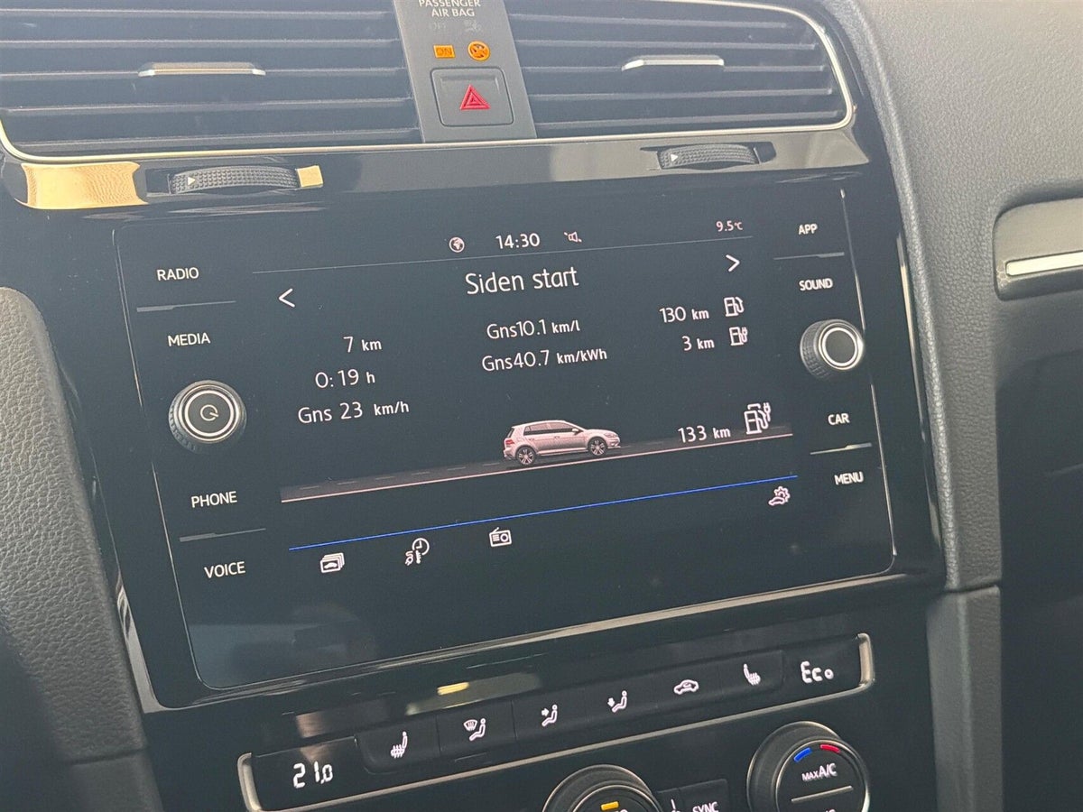 VW Golf VII GTE DSG billede 11