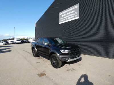 Ford Ranger 2,0 EcoBlue Raptor Db.Kab aut. Diesel aut. Automatgear modelår 2022 Sort km 12000 starts