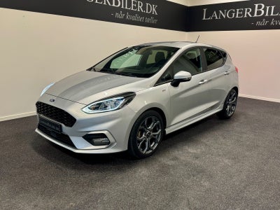 Ford Fiesta 1,5 TDCi 85 ST-Line X Diesel modelår 2020 km 93000 Sølvmetal klimaanlæg ABS airbag, 17" 