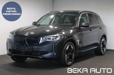 BMW iX3  Charged Plus El aut. Automatgear modelår 2021 km 12000 Gråmetal ABS airbag, På lager til om