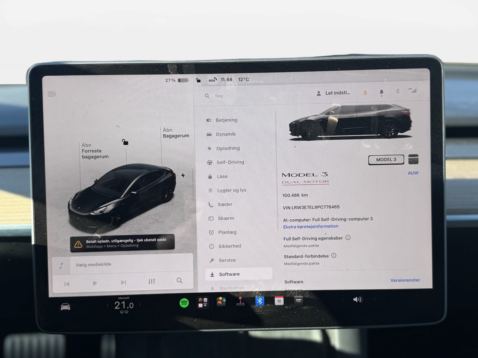 Billede af Tesla Model 3  Performance AWD