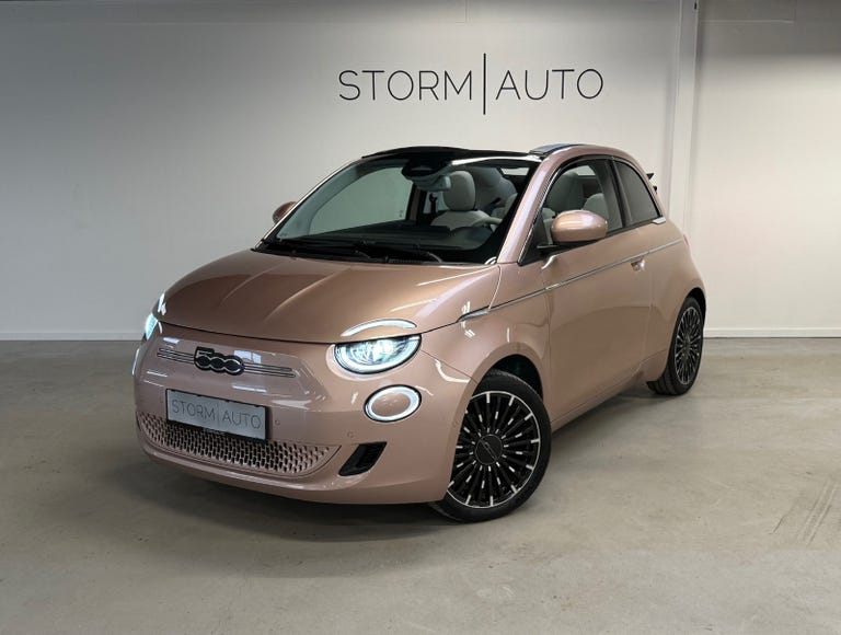 Fiat 500e la Prima Cabrio
