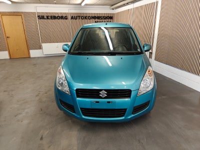 Suzuki Splash 1,0 GL Benzin modelår 2010 km 210000 Lysblåmetal nysynet ABS airbag centrallås startsp