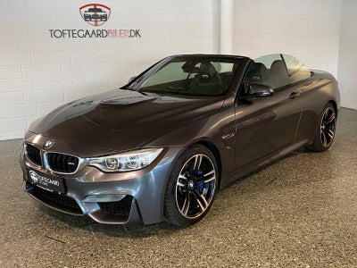 BMW M4 3,0 Cabriolet aut. 2d