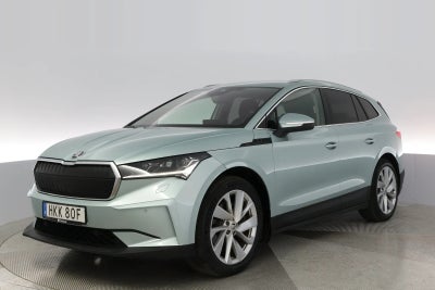 Skoda Enyaq 80 iV Lounge El aut. Automatgear modelår 2021 km 91800 Sølvmetal træk nysynet klimaanlæg