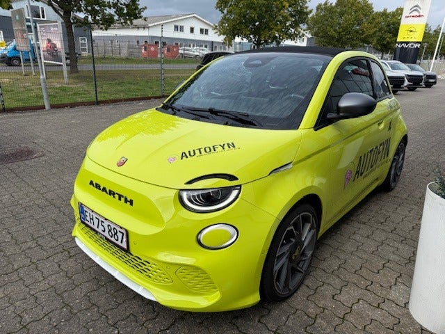 Fiat 500e la Prima Cabrio
