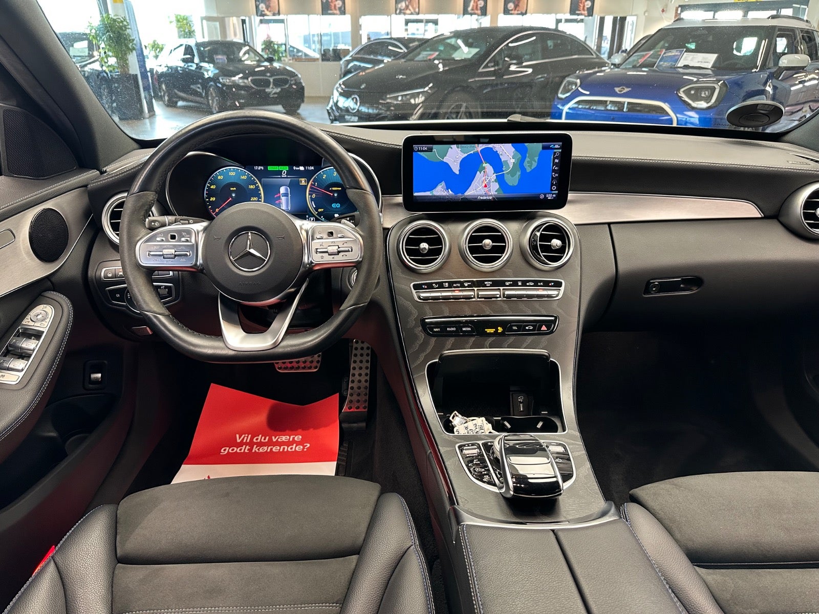 Billede af Mercedes C300 de 2,0 AMG Line stc. aut.