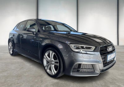 Audi A3 30 TDi Sport Limited Sportback S-tr. Diesel aut. Automatgear modelår 2020 km 88000 Koksmetal